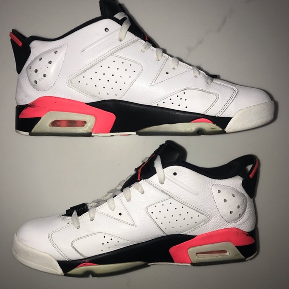 Jordan 6 Low Infrared White Size 13 - Picture 4 of 7